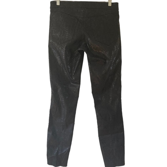 Lola & Sophie Snake Print Black Skinny Pants - Picture 11 of 12